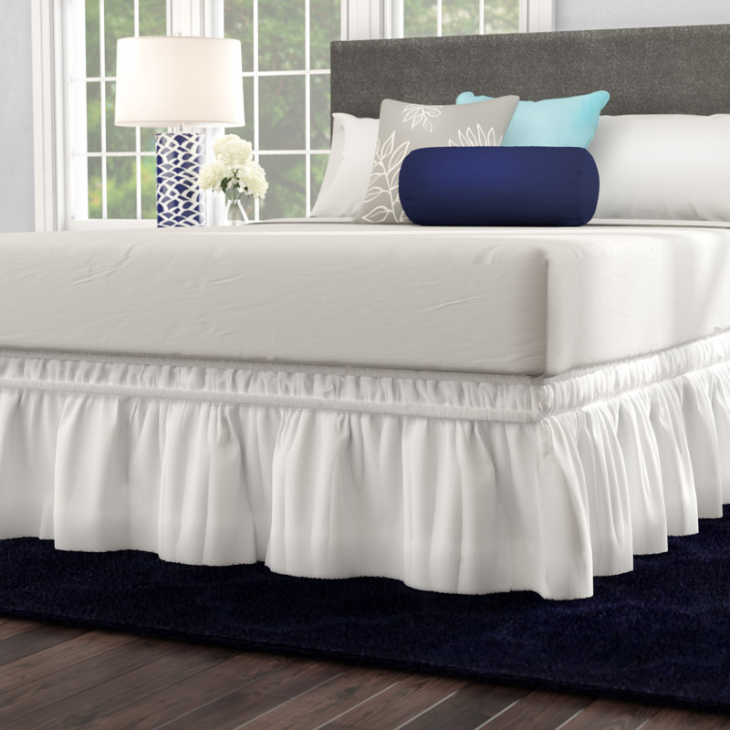 Alwyn Home Wrap Around 14" Bed Skirt & Reviews Wayfair